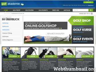golfakademie-gmbh.de website preview