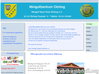 minigolf-olching.de website preview