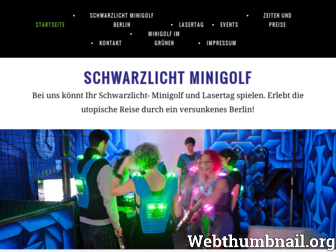 schwarzlicht-minigolf-berlin.de website preview