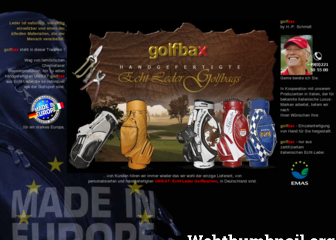 golfbax.de website preview