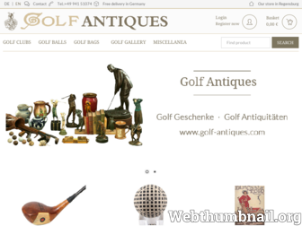 golf-antiques.com website preview