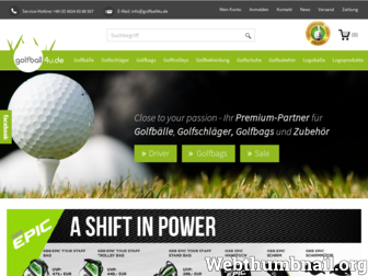 golfball4u.de website preview