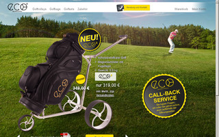 eco-golf-trolley.de website preview