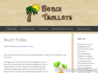 beach-trolley.de website preview