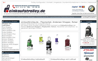 einkaufstrolley.de website preview