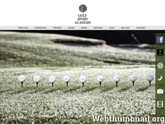 golf-sport-academy.com website preview