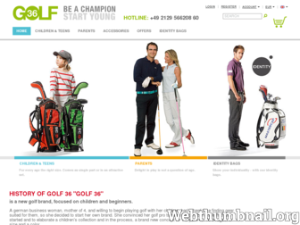 golf36.com website preview