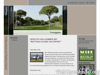 kleine-golfsport.de website preview