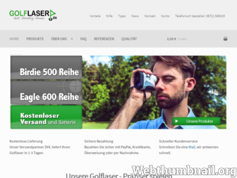golflaser.de website preview