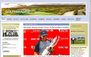 golfparadise.com website preview