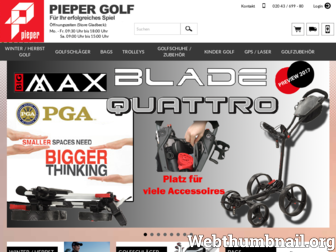 pieper-golf.de website preview