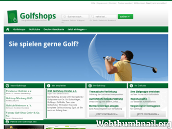 golfshops.info website preview