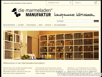 die-marmeladenmanufaktur.de website preview