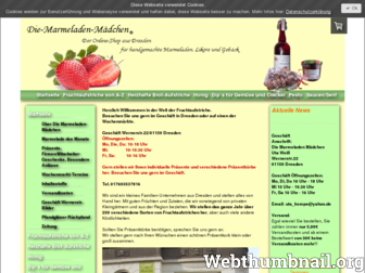 die-marmeladen-maedchen.de website preview