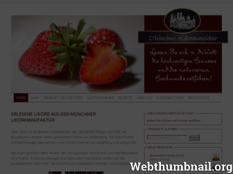 muenchner-likoermanufaktur.de website preview