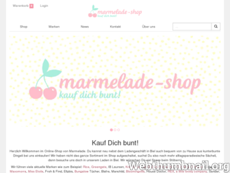 marmelade.li website preview