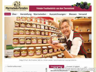 marmelade-paradies.at website preview