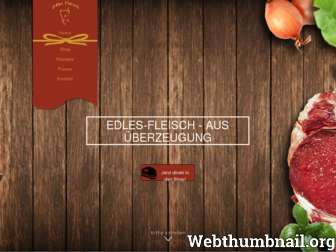 edles-fleisch.de website preview