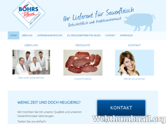 boehrs-fleisch.de website preview