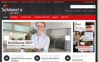 schoenecke.de website preview