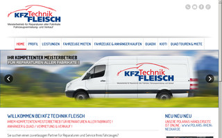kfz-fleisch.de website preview