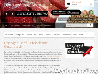 dry-aged-beefsteak.de website preview