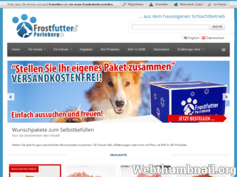 frostfutter-perleberg.de website preview