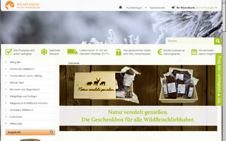 wildfleisch-online-bestellen.de website preview