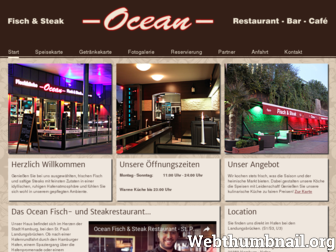 ocean-restaurant.de website preview