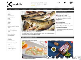 send-a-fish.de website preview