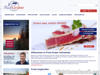 shop.fisch-gruber.at website preview