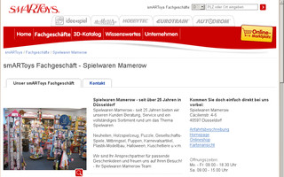 spielwaren-mamerow.de website preview