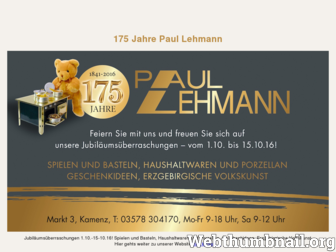 spielzeug-lehmann.de website preview