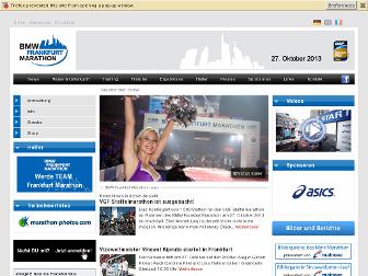 bmw-frankfurt-marathon.com website preview
