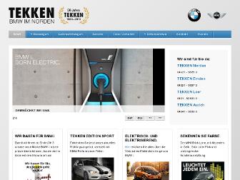 tekken.de website preview