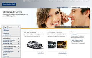 mercedes-benz-bank.de website preview