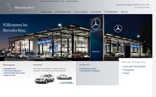 autohaus-nagel.mercedes-benz.de website preview