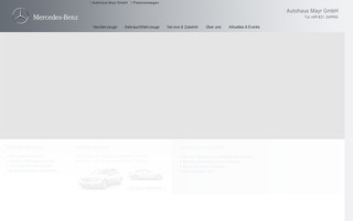 autohaus-mayr.mercedes-benz.de website preview