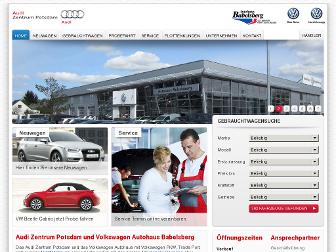 autohaus-babelsberg.de website preview
