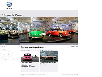 automuseum.volkswagen.de website preview