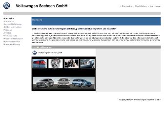 volkswagen-sachsen.de website preview