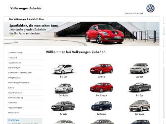 volkswagen-zubehoer-shop.de website preview