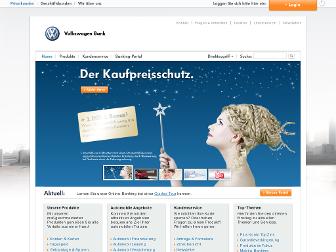 volkswagenbank.de website preview
