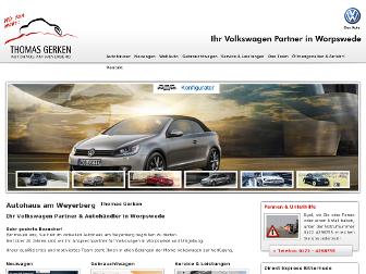autohaus-gerken.de website preview