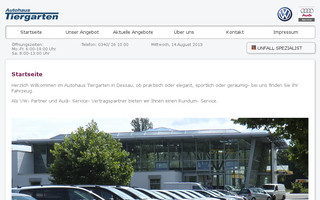 autohaus-tiergarten.de website preview