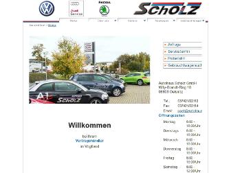 autohausscholz.de website preview