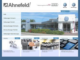 autohaus-ahnefeld.de website preview