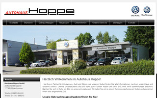 autohaus-hoppe.com website preview