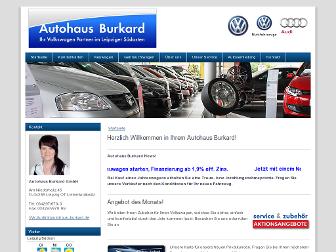 autohaus-burkard.de website preview