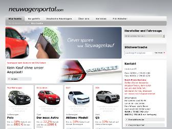 neuwagenportal.com website preview